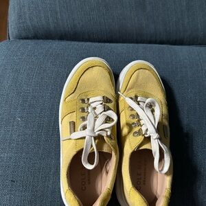 Cole Haan Yellow Sneakers Casual Athletic Style